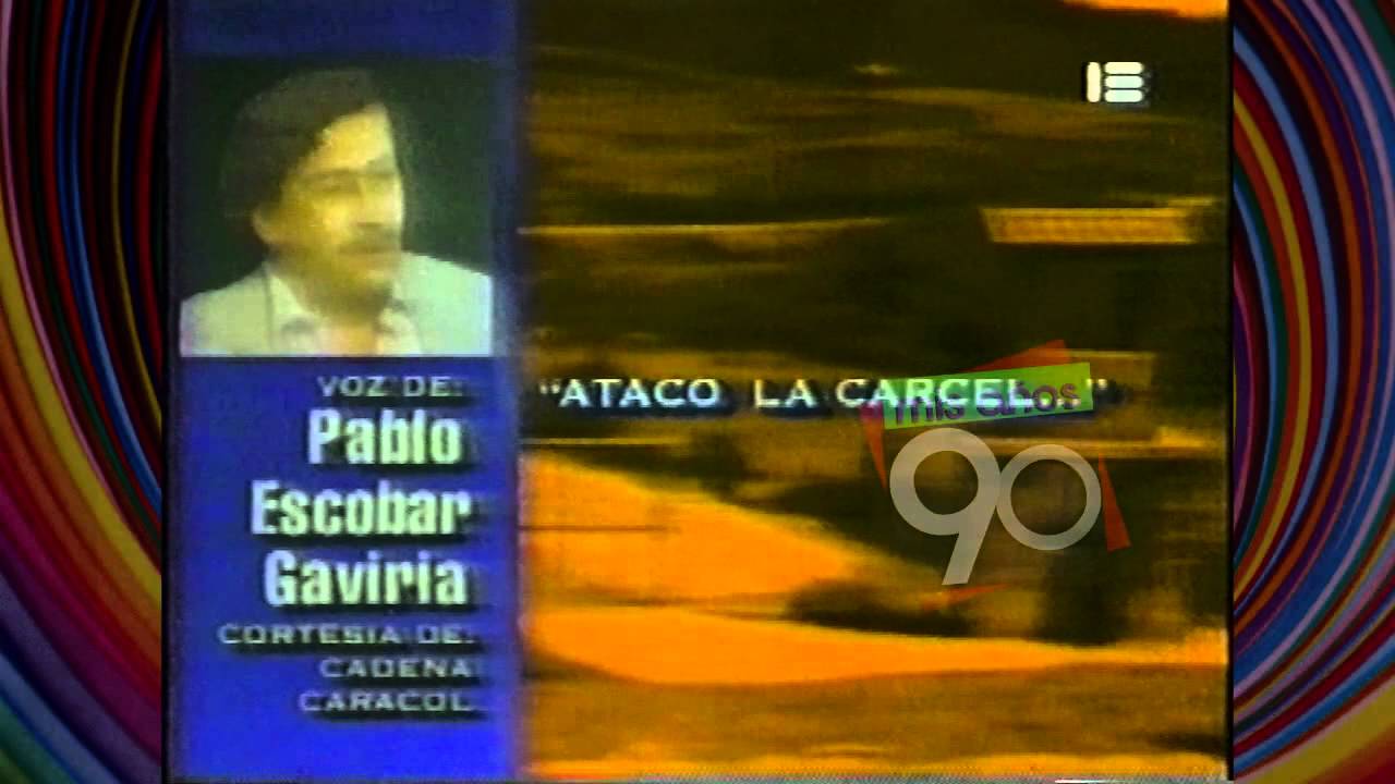 En S&iacute;ntesis Canal 13 (22/07/1992) - Pablo Escobar, Mot&iacute;n en C&aacute;rcel de Colombia