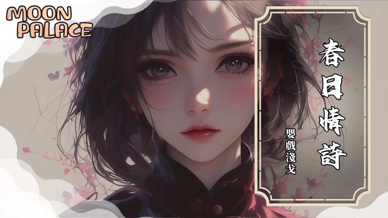 嬰戲淺戈 - 春日情詩 | 每一次 不經意的對視 心跳就漏拍了幾次 | [動態歌詞 Lyric Video]