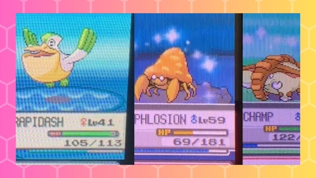 3 4th Gen Random Shinies (Pelipper, Parasect and Donphan) One Was Failed
