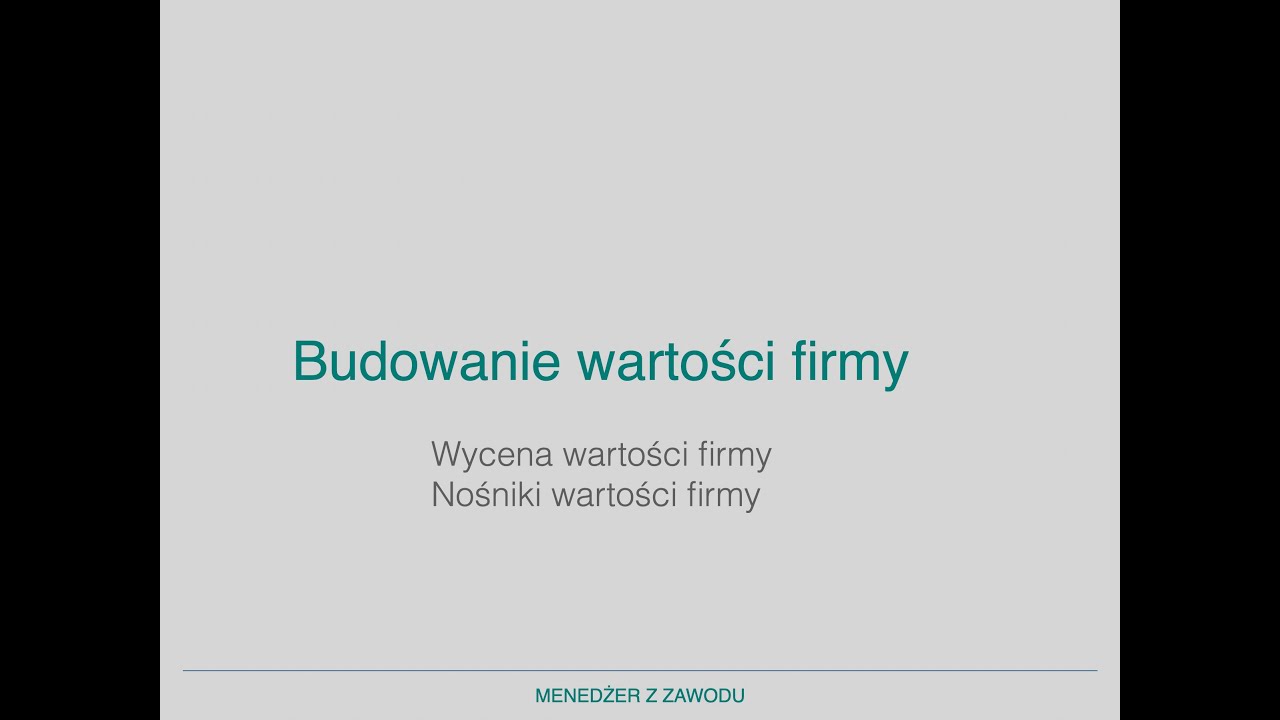 46 Budowanie wartości