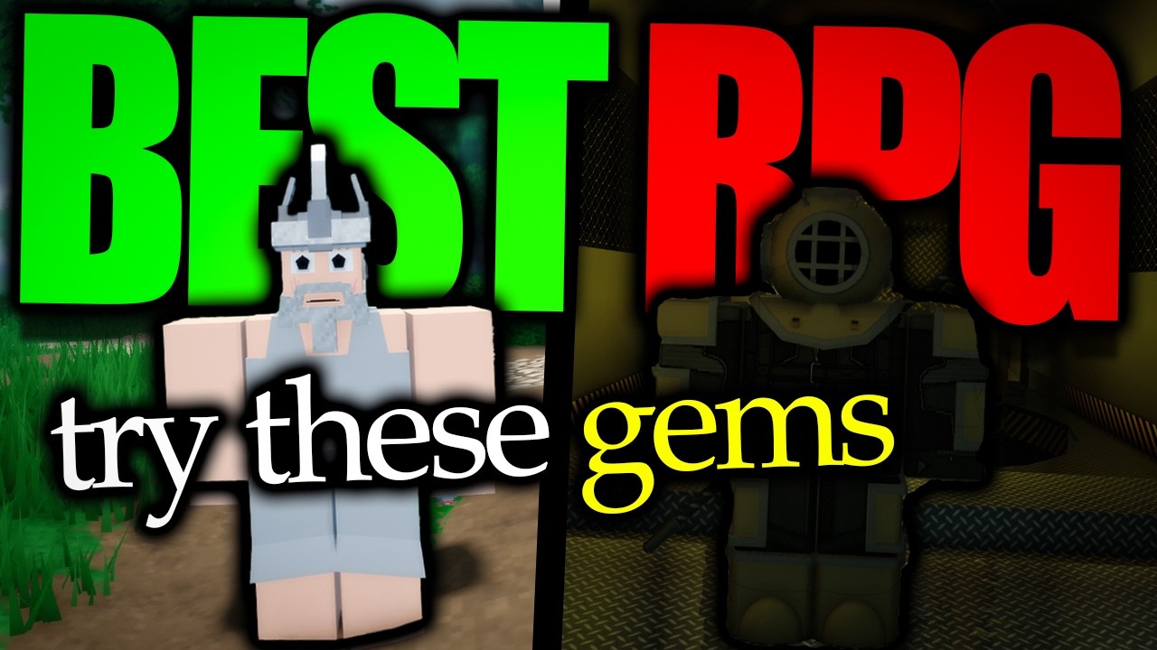ЛУЧШИЕ &laquo;СКРЫТЫЕ ЖЕМЧУЖИНЫ&raquo; В ROBLOX... (Лучшие RPG-игры)