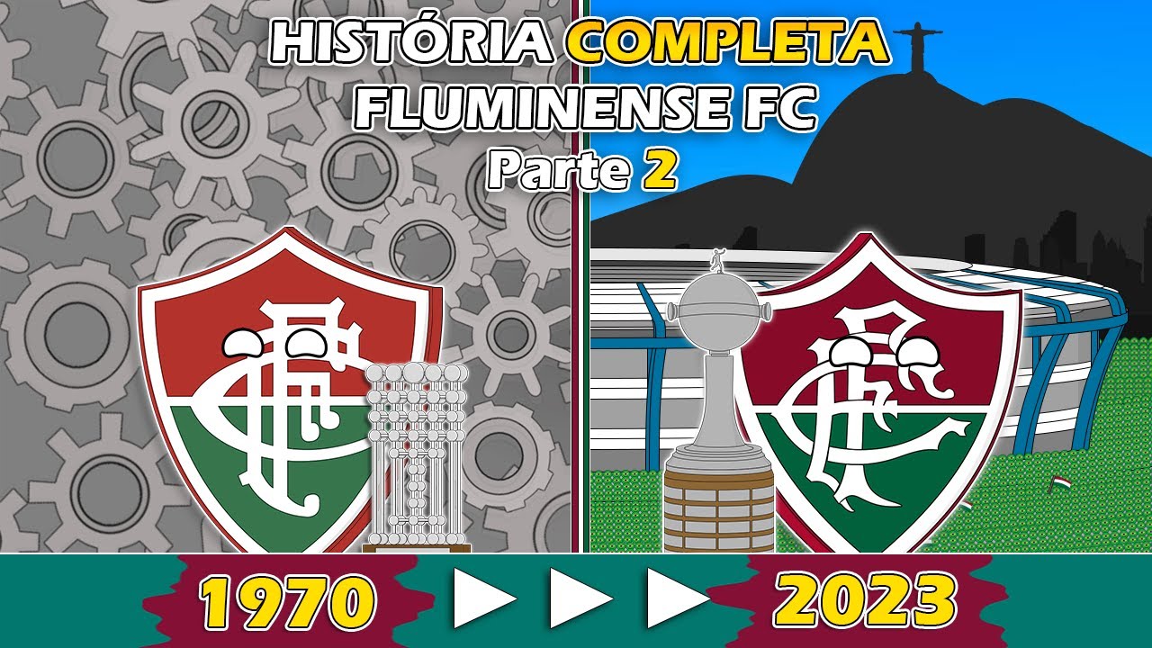 🔴   Da MÁQUINA TRICOLOR à LIBERTADORES ⚪ HISTÓRIA do FLUMINENSE (PARTE 2)  🟢 ANIMAÇÃO