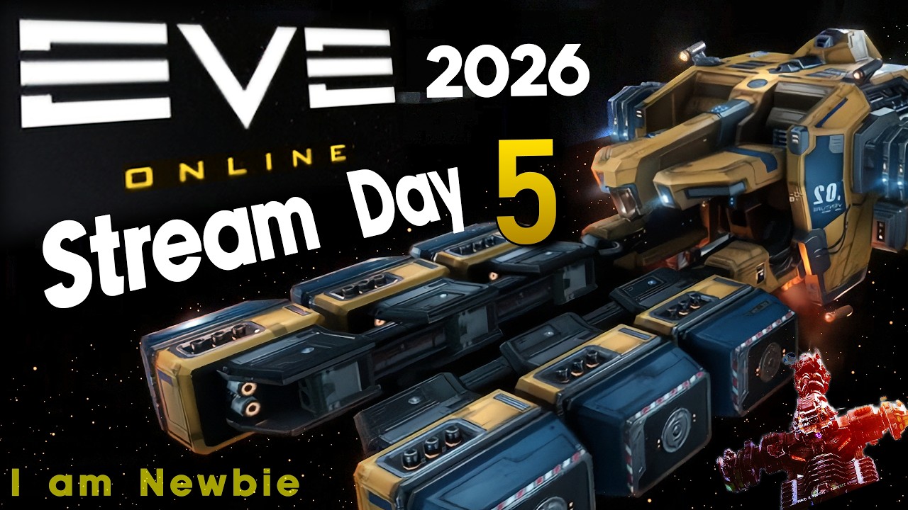 EVE Online Beginner Stream - Learning Mechanics | Day 5 (2026 Gameplay)