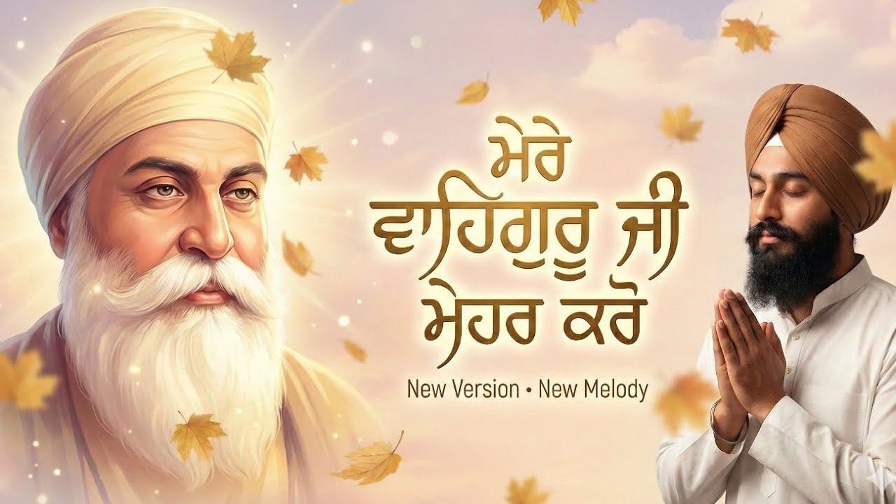 Mere Waheguru Ji Mehr Karo 🙏 | Heart Touching Punjabi Devotional Song | Peaceful Simran