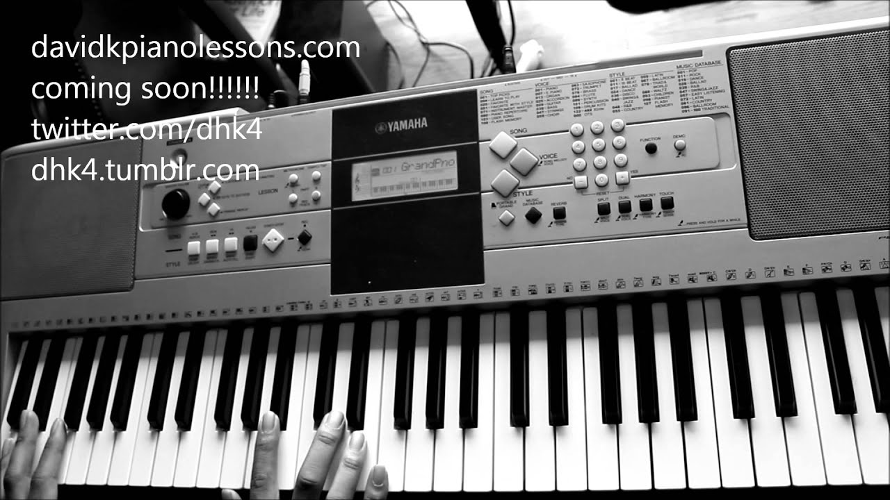 Super Rich Kids Piano Tutorial