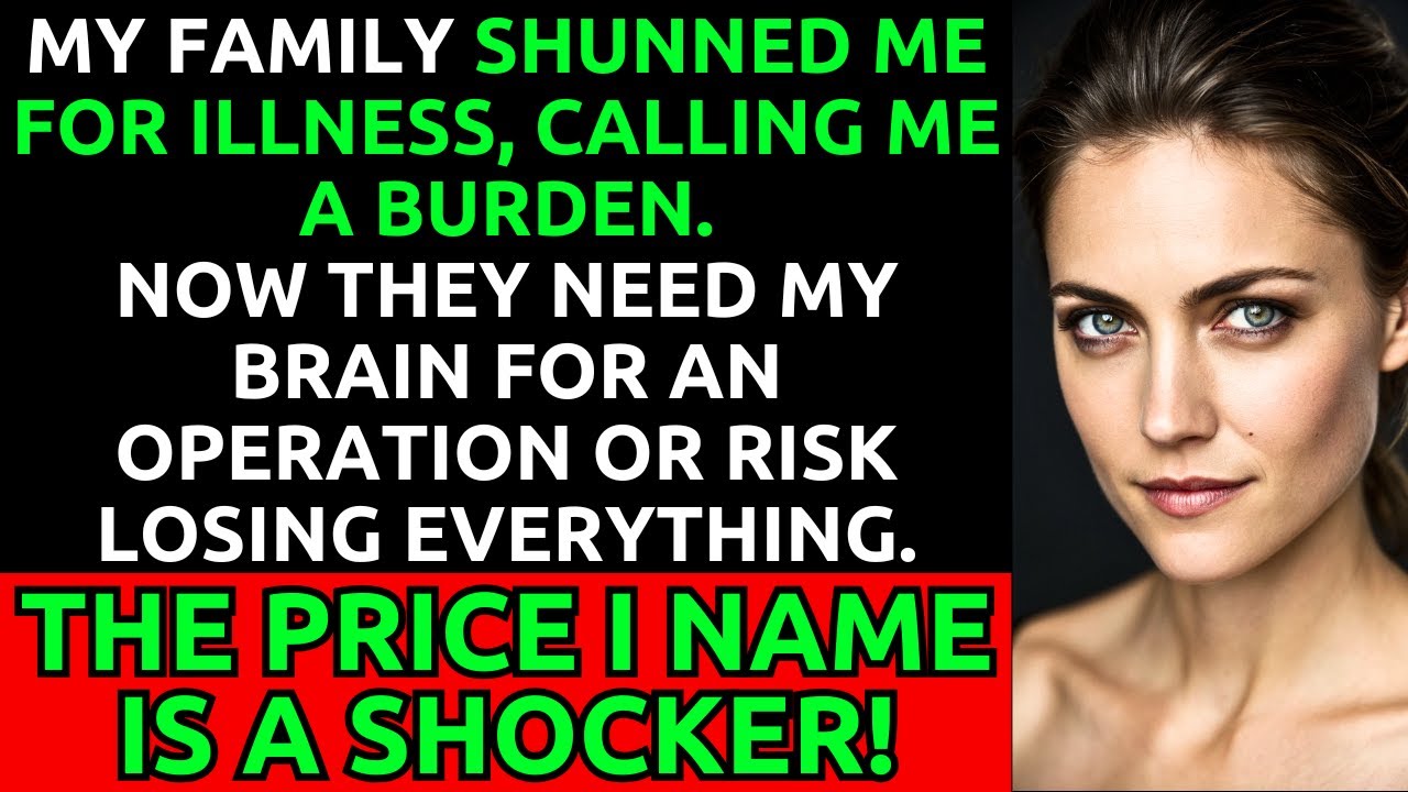 Family Called Me A Burden, Now They Need My Brain For Life-Saving Surgery