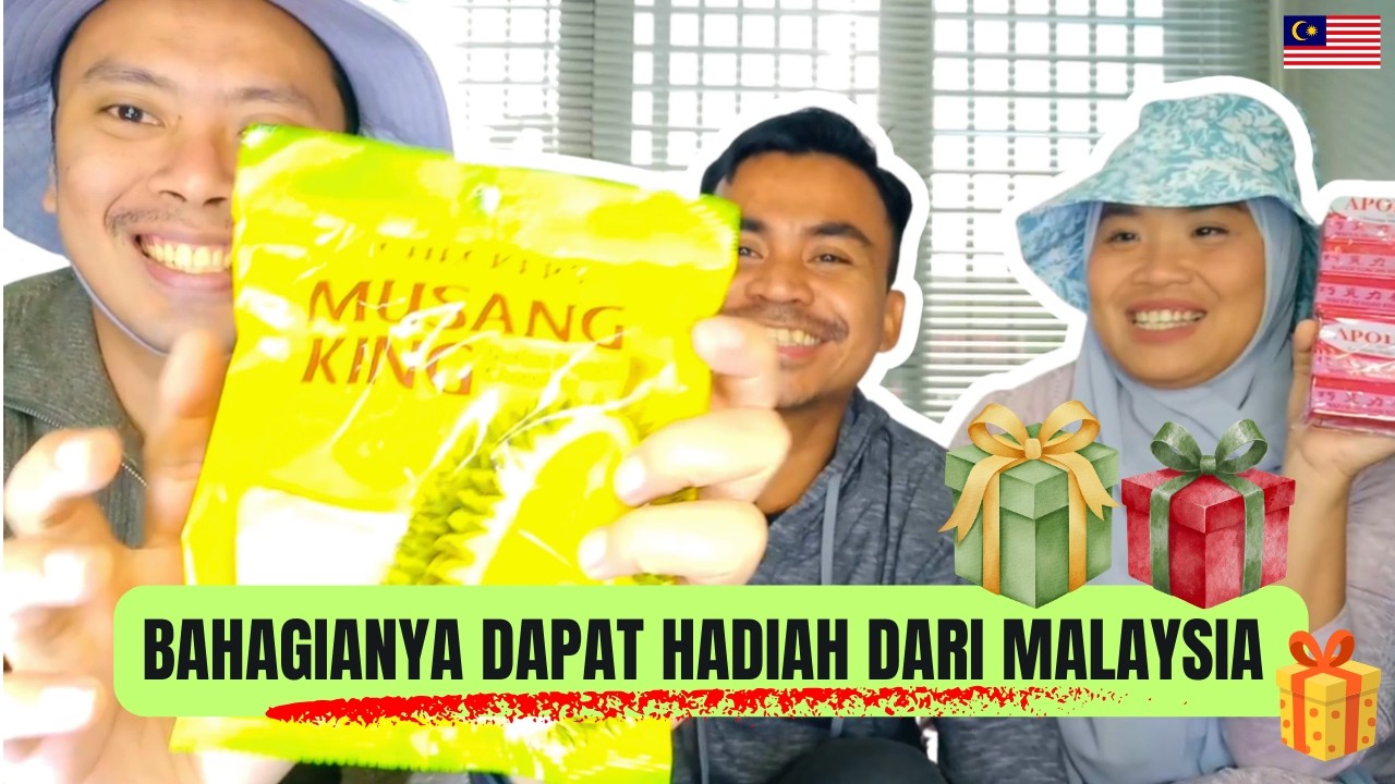 UNBOXING HADIAH DARI MALAYSIA😍 🇲🇾