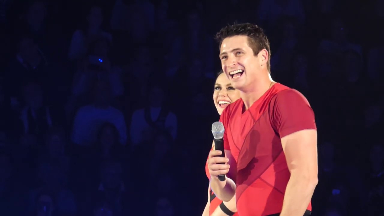 Rock the Rink 2019 - Mississauga - Tessa & Scott's welcome speech
