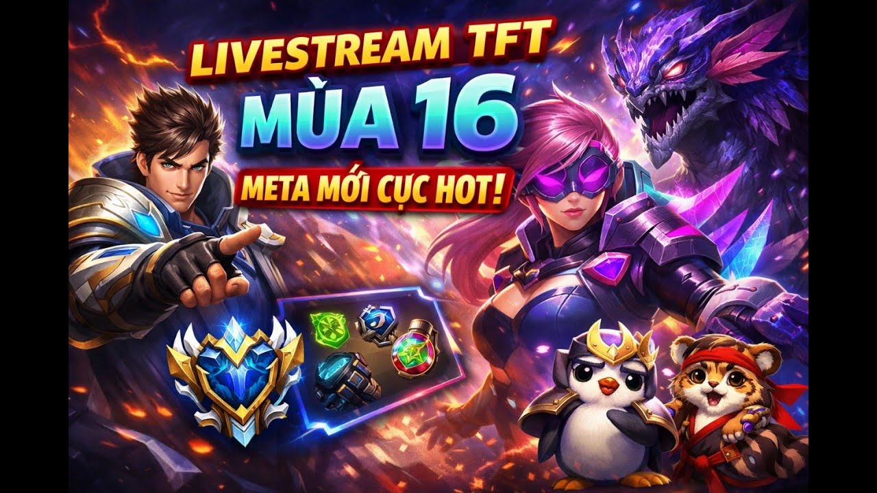 🔴 TFT | trở về mái nhà 4 số