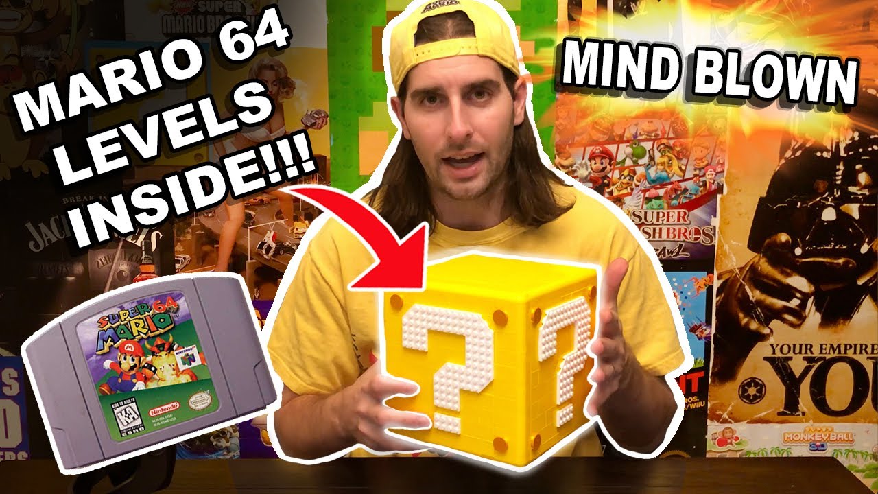 The CRAZIEST Lego Block I've ever MADE - Super Mario 64 Question Mark
