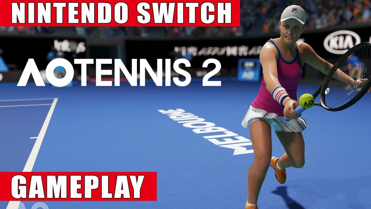 AO Tennis 2 Nintendo Switch Gameplay