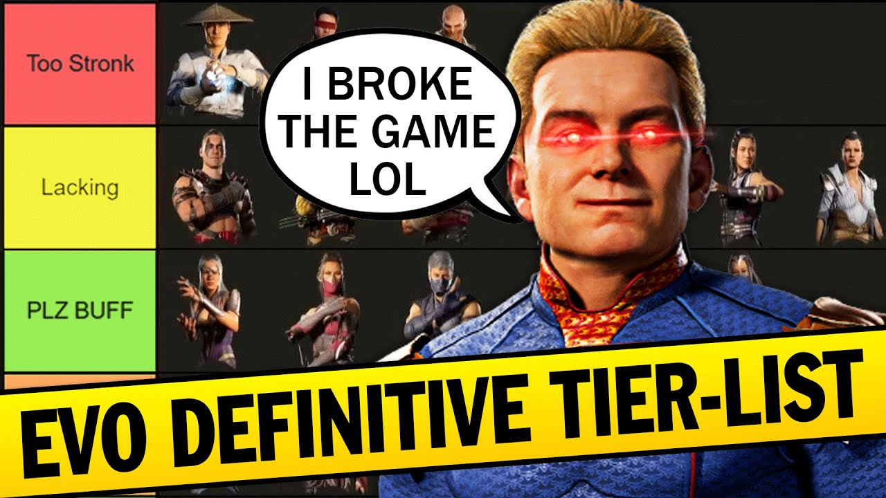 Mortal Kombat 1 - NEW Definitive Tier List - Best and Worst Characters!