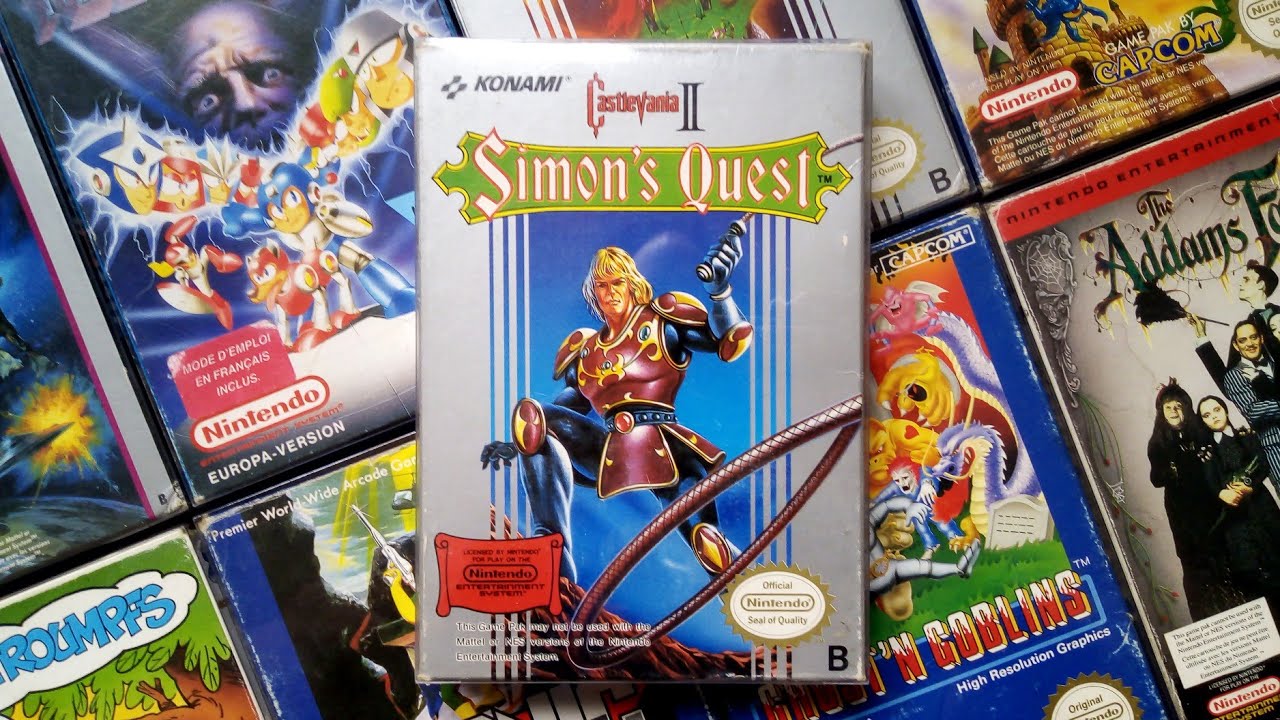 🔎 CASTLEVANIA 2 SIMON'S QUEST (Nintendo NES) ⚔  Le vilain petit canard de la série ?