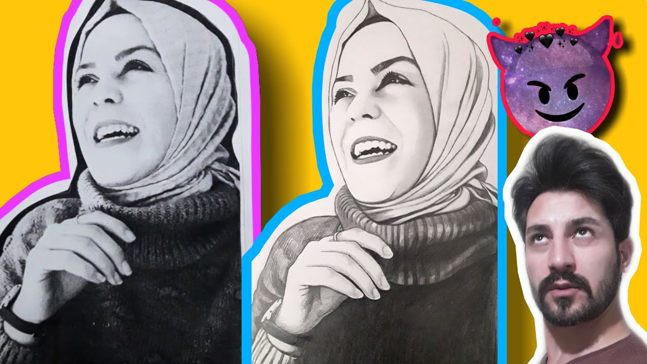 Kopyalama Tekniği İle Portre Nasıl Çizilir? 😈