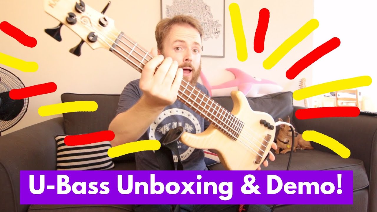 KALA ELECTRIC U-BASS - UNBOXING & DEMO!