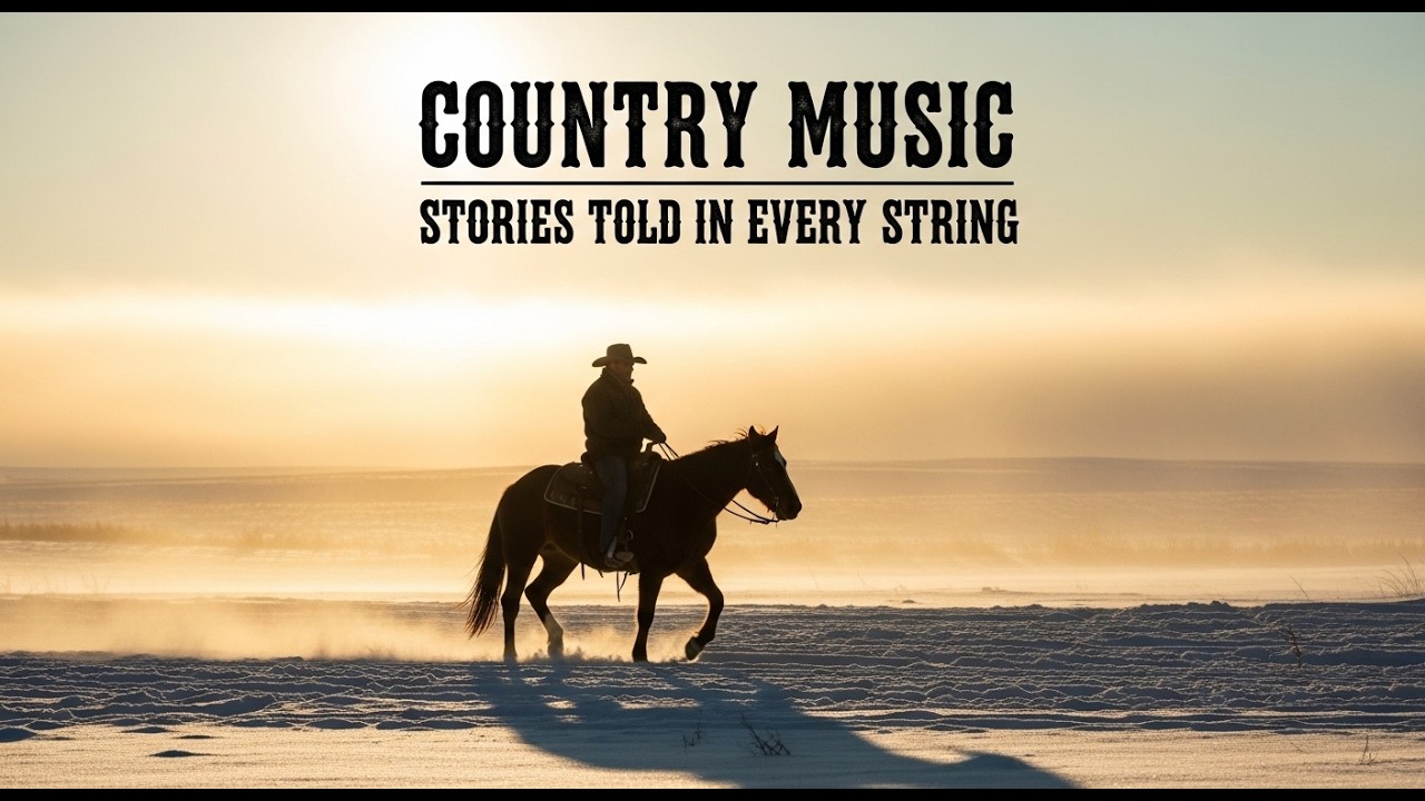 Country Music Live Stream | Classic Country Songs with Warm Acoustic American Night Atmosphere