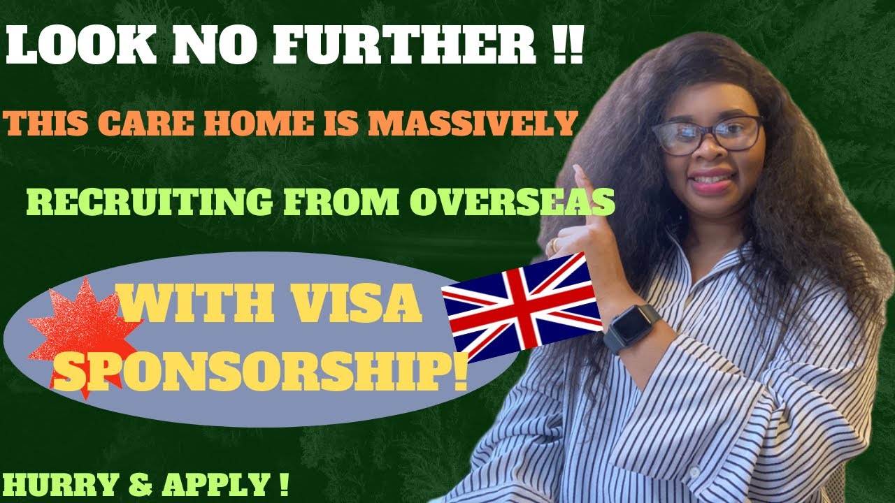 OVERSEAS HEALTHCARE/ SUPPORT WORKER IS NEEDED IN THE UK || MASSIVE RECRUITMENT FROM THIS CARE HOME