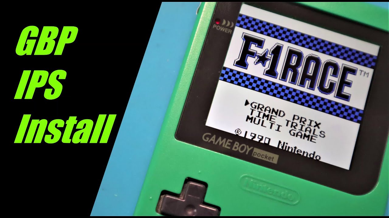 Gameboy Pocket IPS Screen Install