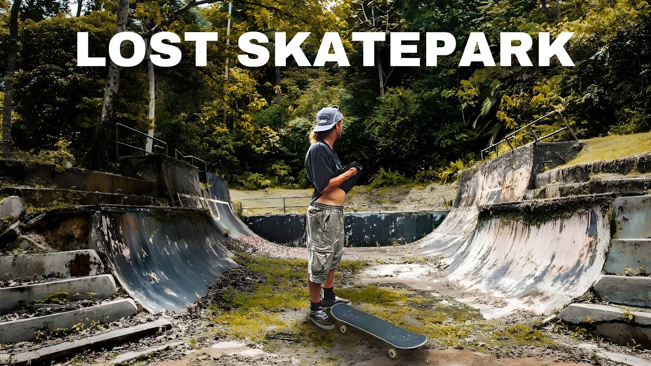 Hidden Skatepark In The Jungle **ABANDONED**