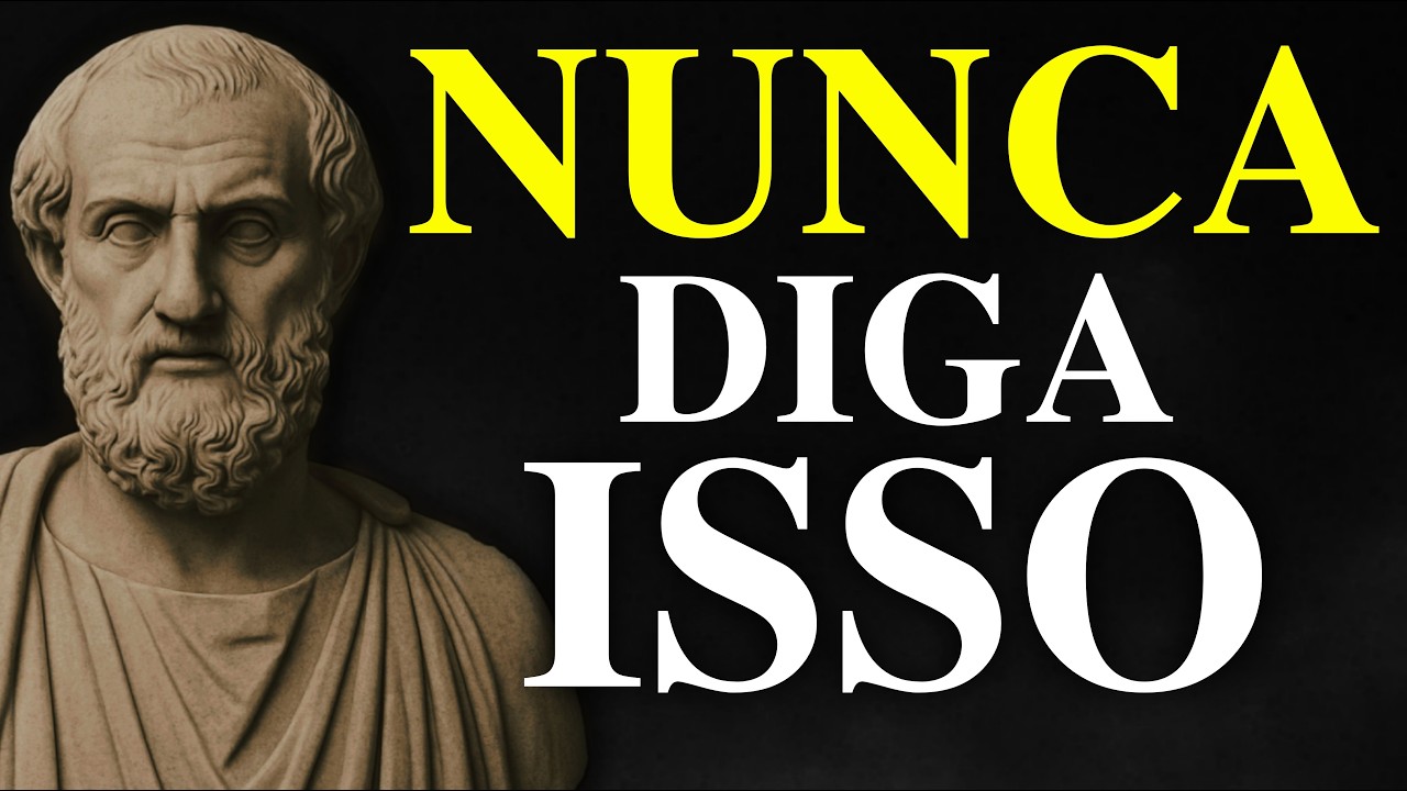 6 COISAS QUE UMA PESSOA INTELIGENTE NUNCA DIZ | ESTOICISMO | LIÇÕES ESTOICAS