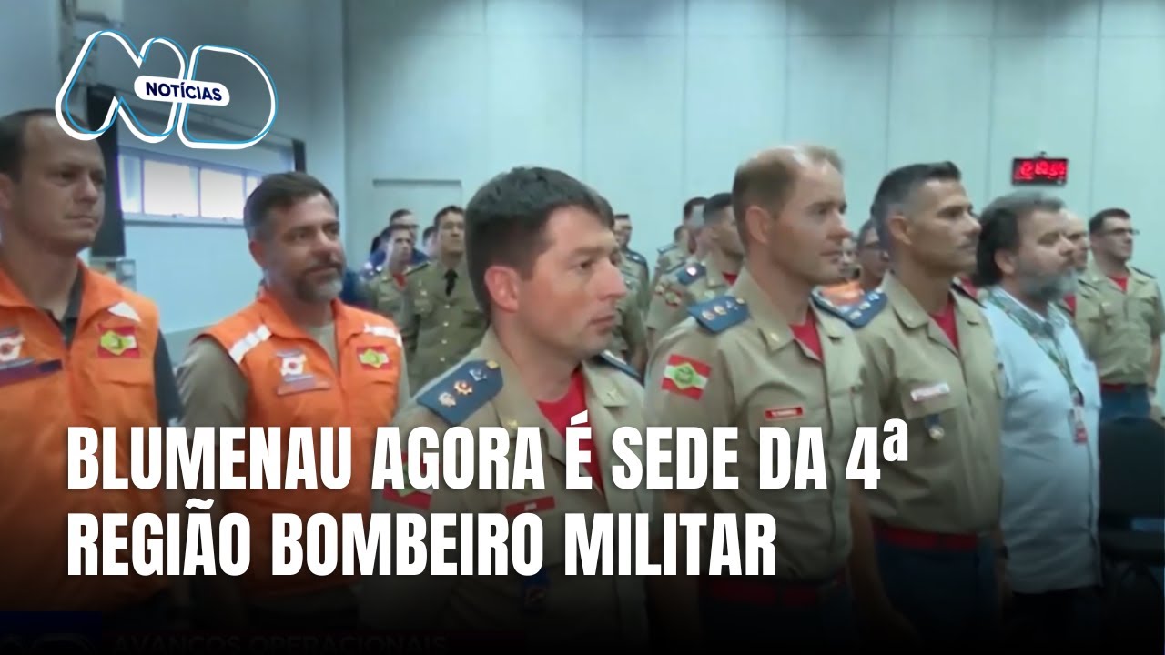 Reestruturação amplia atendimento do Corpo de Bombeiros no Vale do Itajaí