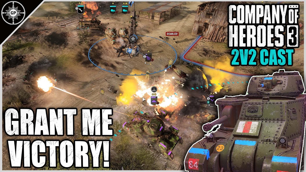 Grant a Victory, or Die Trying | 2v2 Elst Outskirts | CoH3 Cast 2.0 #86