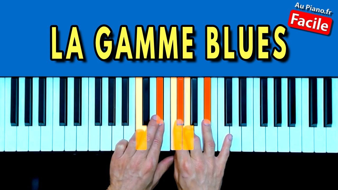 Improvisez avec la gamme blues au piano 