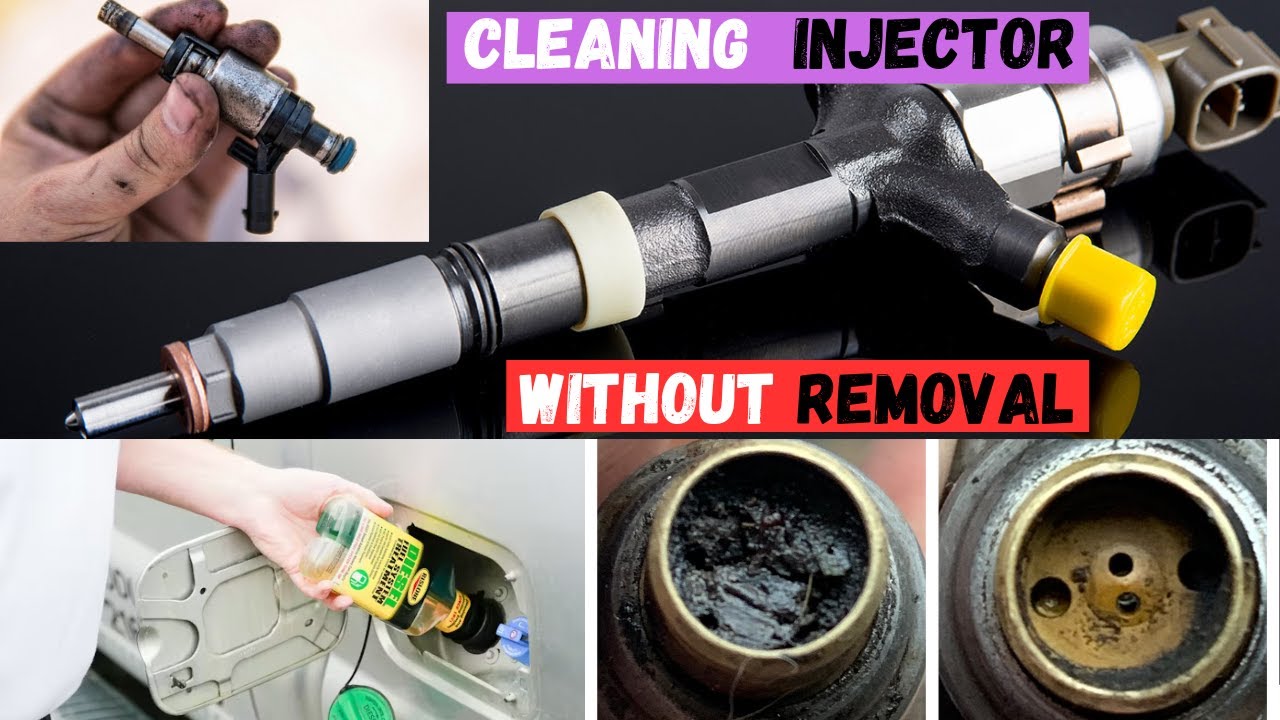 5 Easy ways of cleaning a fuel injector without removal