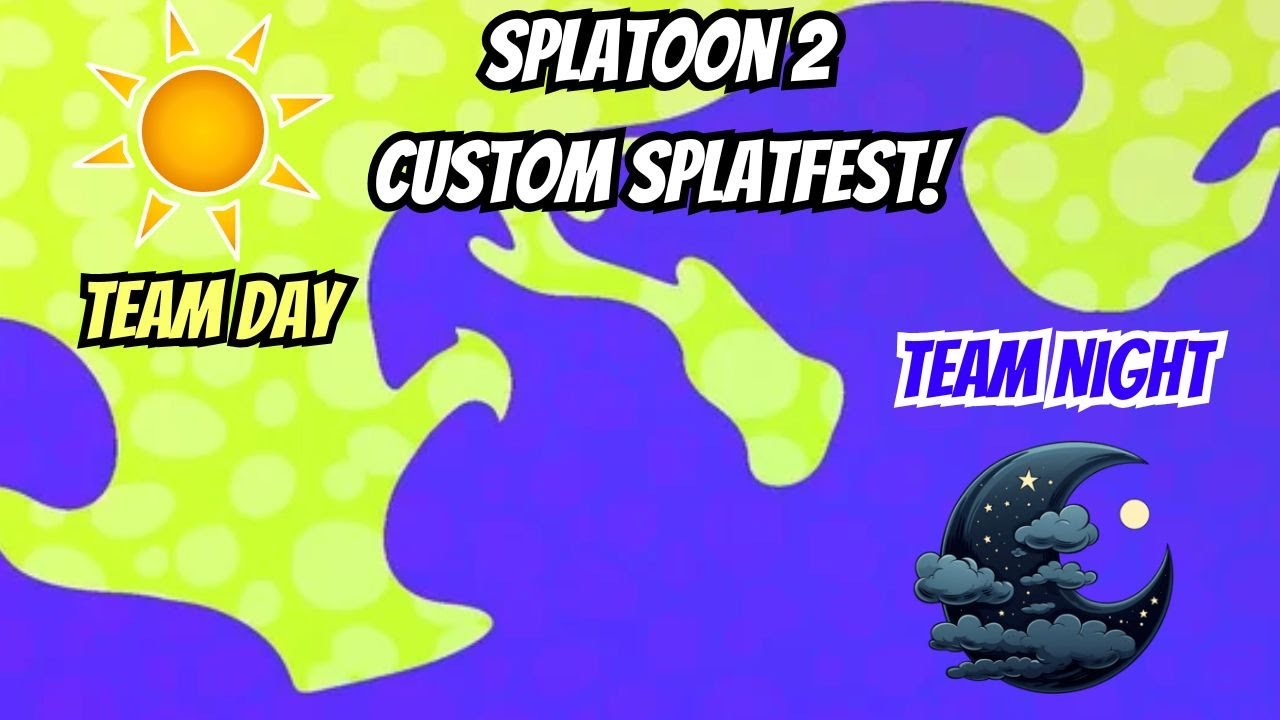 Splatoon 2 Splatfest! (Day vs. Night)