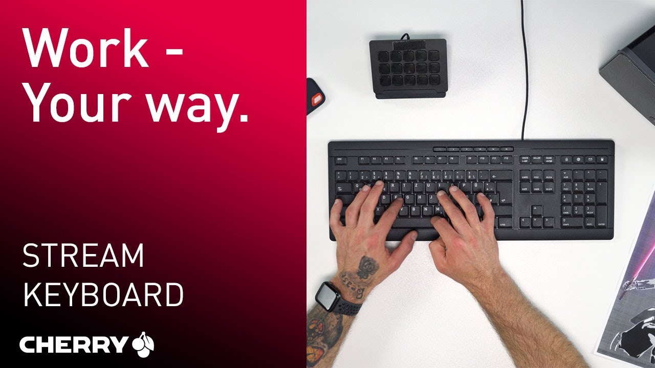 CHERRY STREAM KEYBOARD | Why only a keyboard when it can be THE keyboard?