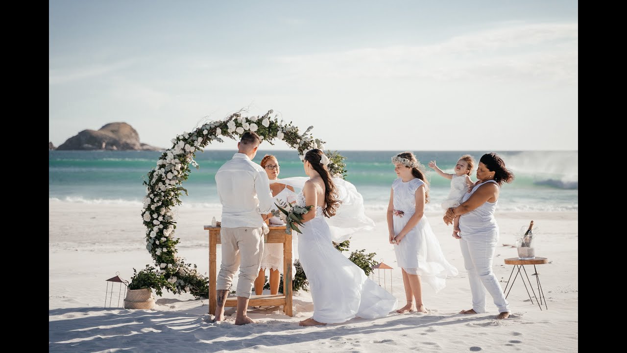 Elopement Wedding (casamento a dois) na praia, Arraial do Cabo