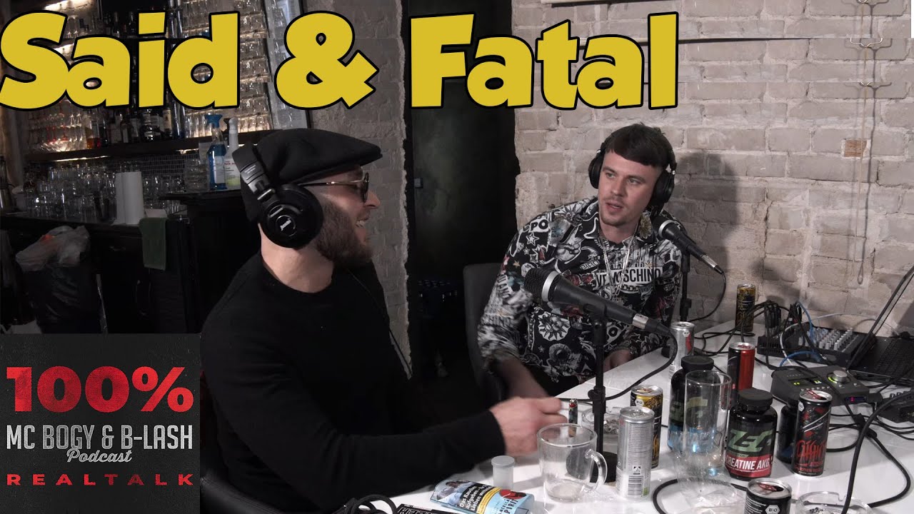 100% REALTALK Podcast #22 | Said & Fatal | Ufo361 Trennung | Studio wegschmeißen | Eigene Plattform