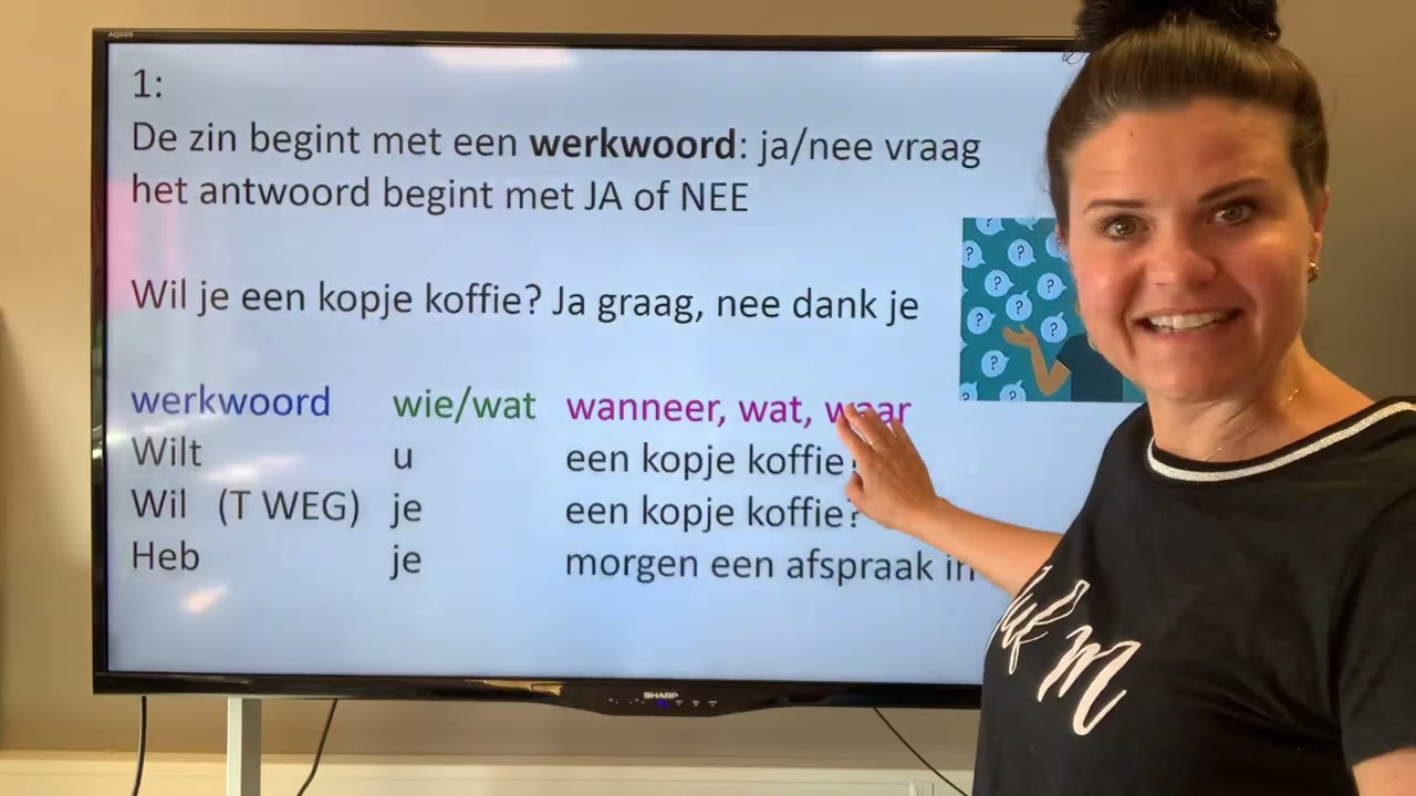 NT2 hoeveel boterhammen eet jij? Maak een goede vraagzin😀wat zijn de regels? TC4.8 4.11 #learndutch