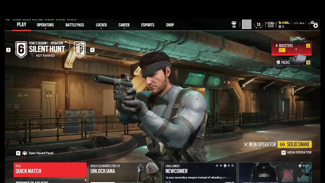 six siege stream