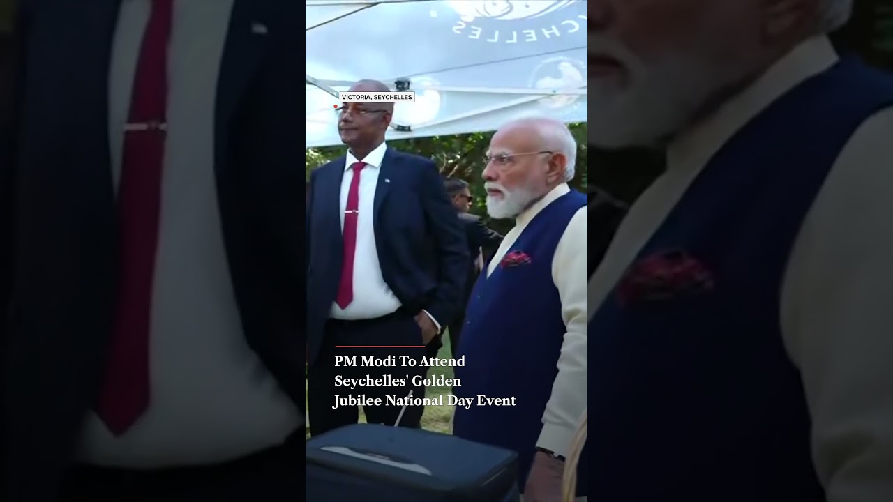 PM Modi Gets Warm Welcome in Seychelles