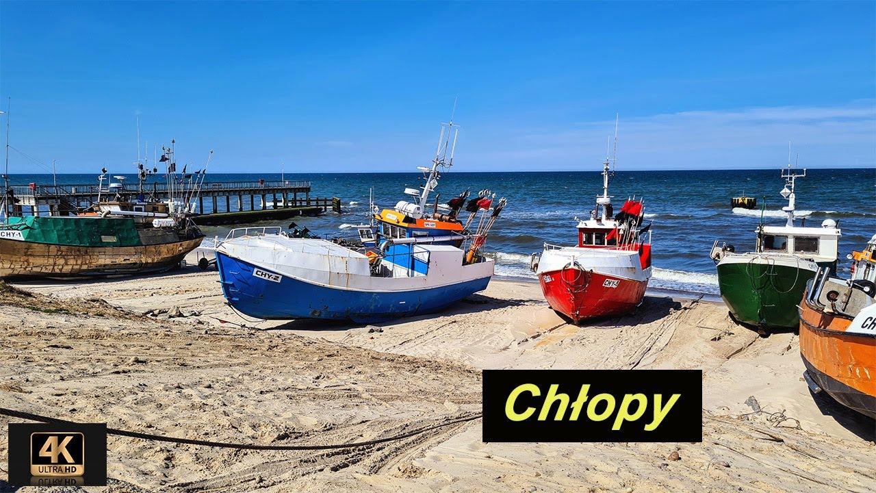 Chłopy - ostatnia wioska rybacka nad Bałtykiem