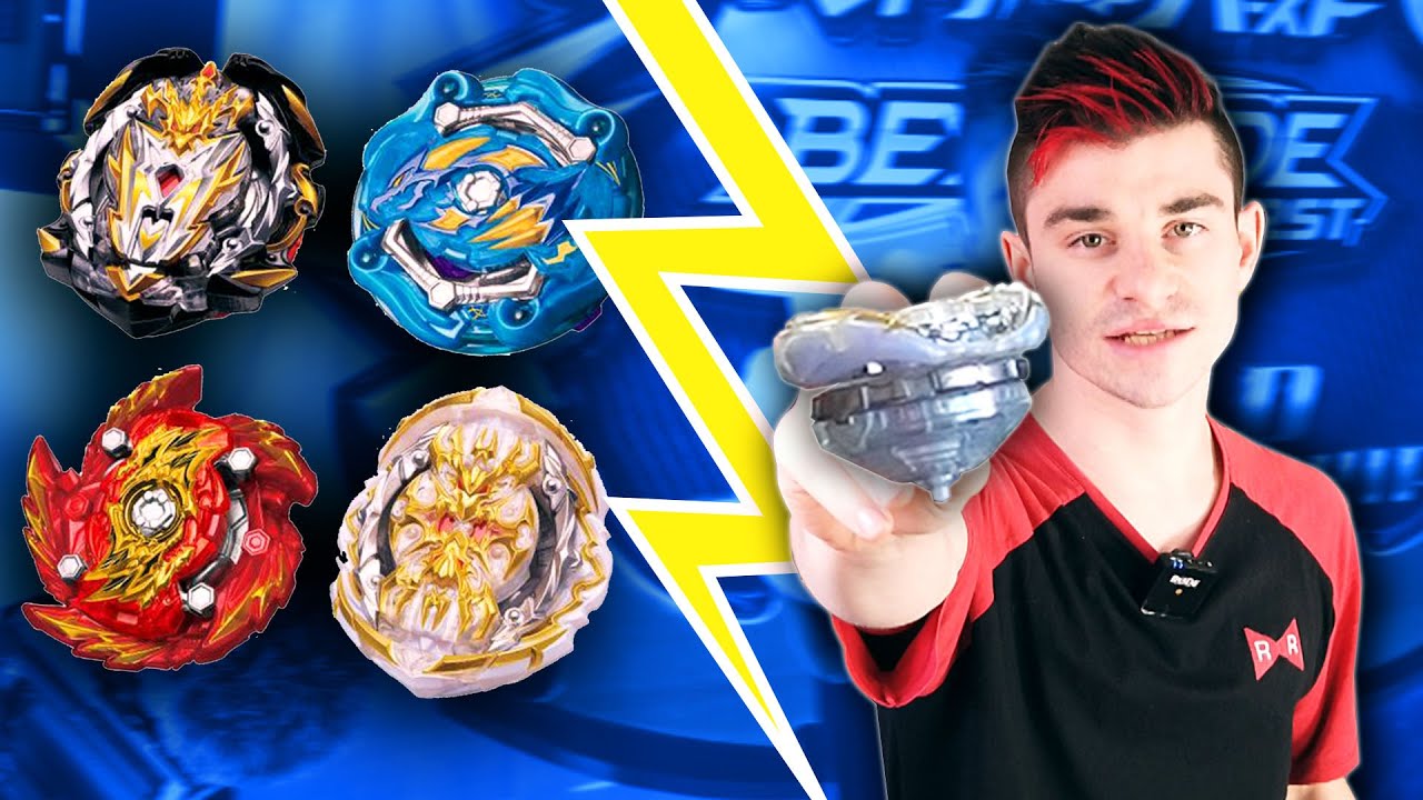 Le retour des Toupies Electronique - Beyblade burst b-153 customize set déballage prise en main