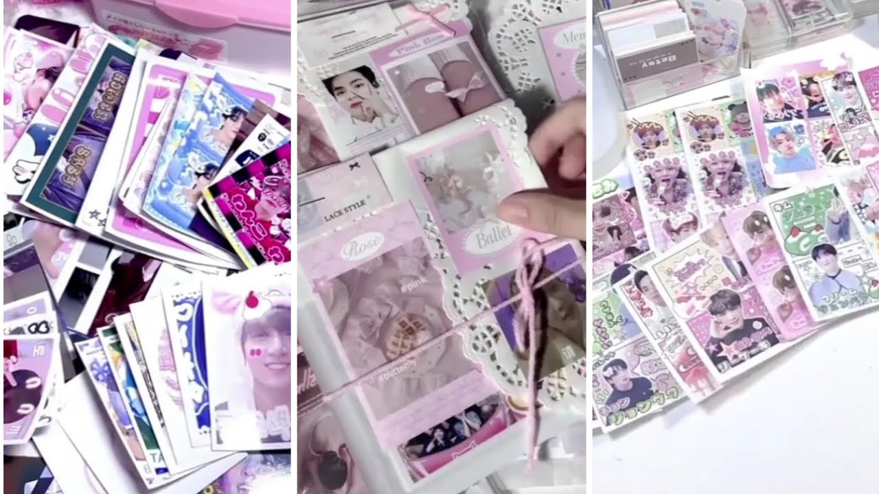 Tổng hợp những video packing card BTS của các seller trên tiktok.