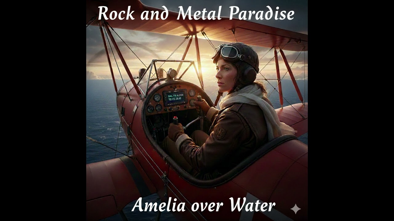 Amelia over water