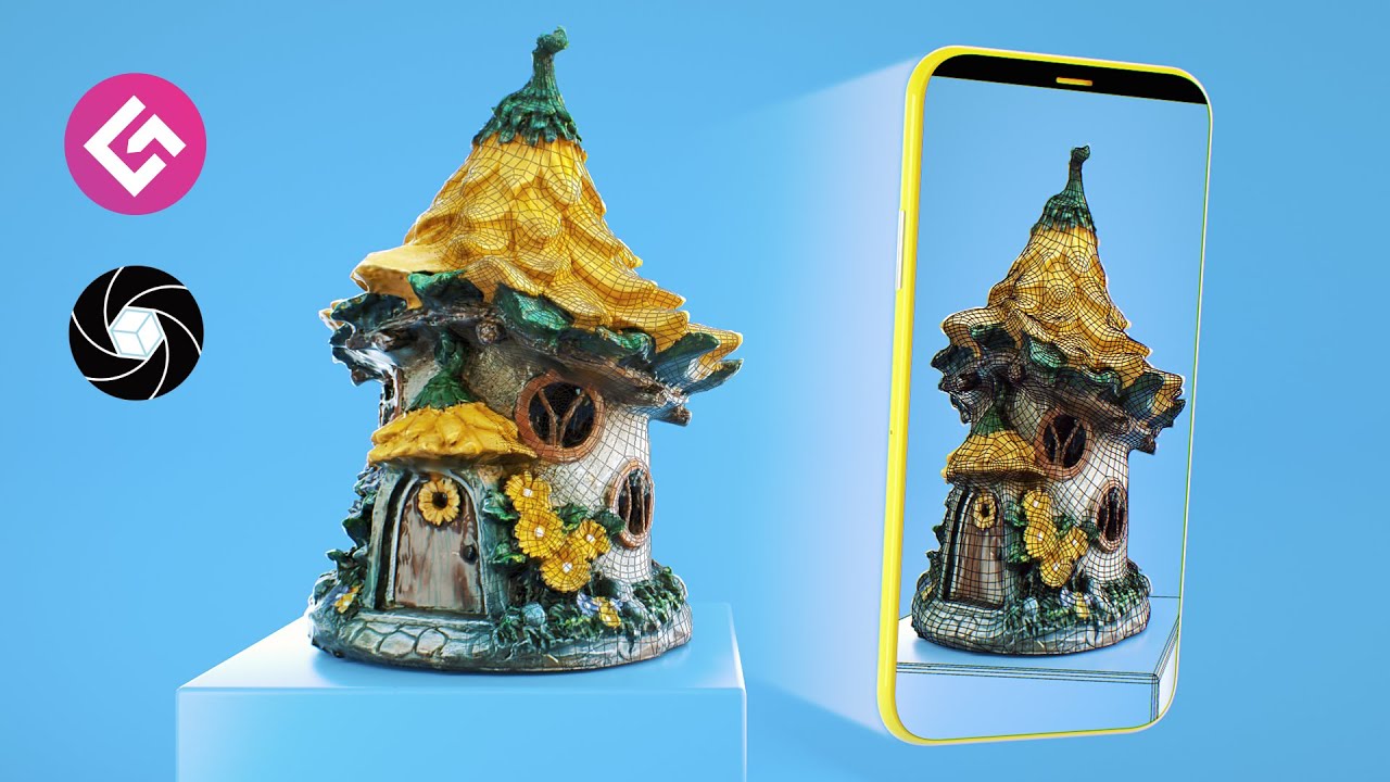 3D-модели из фотографий — Учебное пособие по захвату реальности