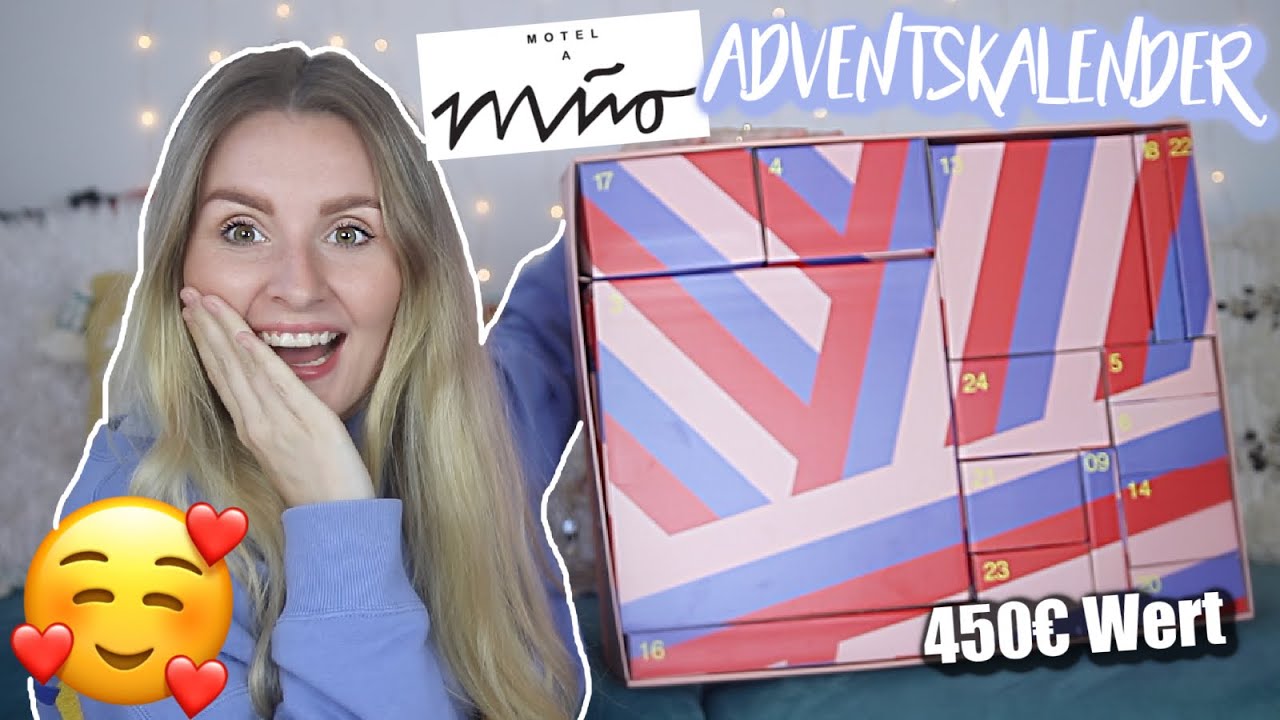 WOW! 😍 Der SCHÖNSTE ADVENTSKALENDER 2023! Motel a Miio Unboxing | 453€ Wert 😳