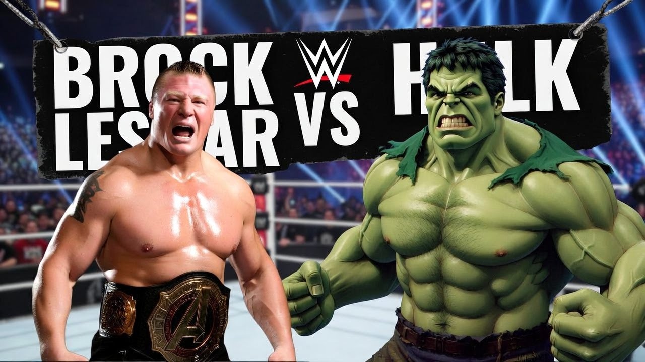 I Pitted Brock Lesner Against HULK in WWE 2K25 and Here's What Happened