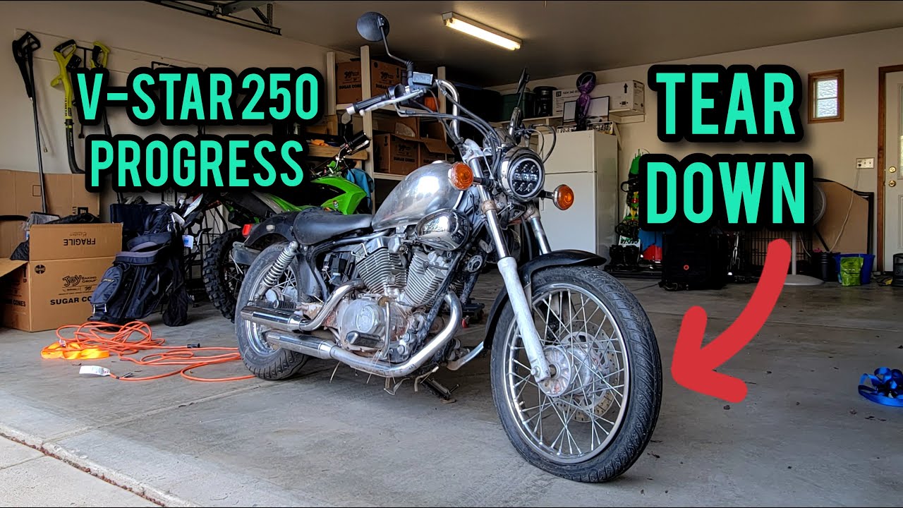 UPDATE on the $100 V STAR 250 Project - Yamaha Virago 250 Build