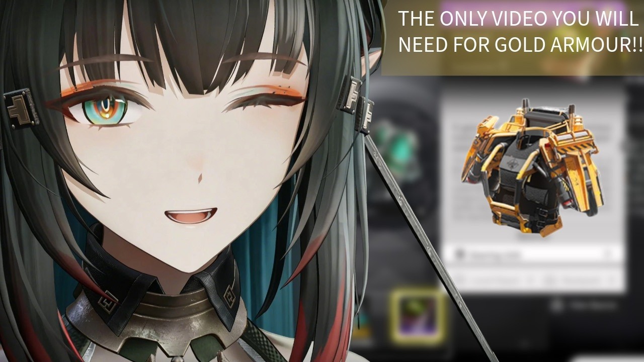 THE BEST VIDEO SHOWING HOW TO MAKE GOLD GEAR!! EVEN A BABY CAN LEARN FROM THIS VIDEO!!! (arknights)
