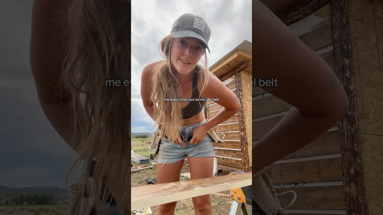 I don’t make the rules. 🤷🏼‍♀️ #diyhomebuild #offgrid