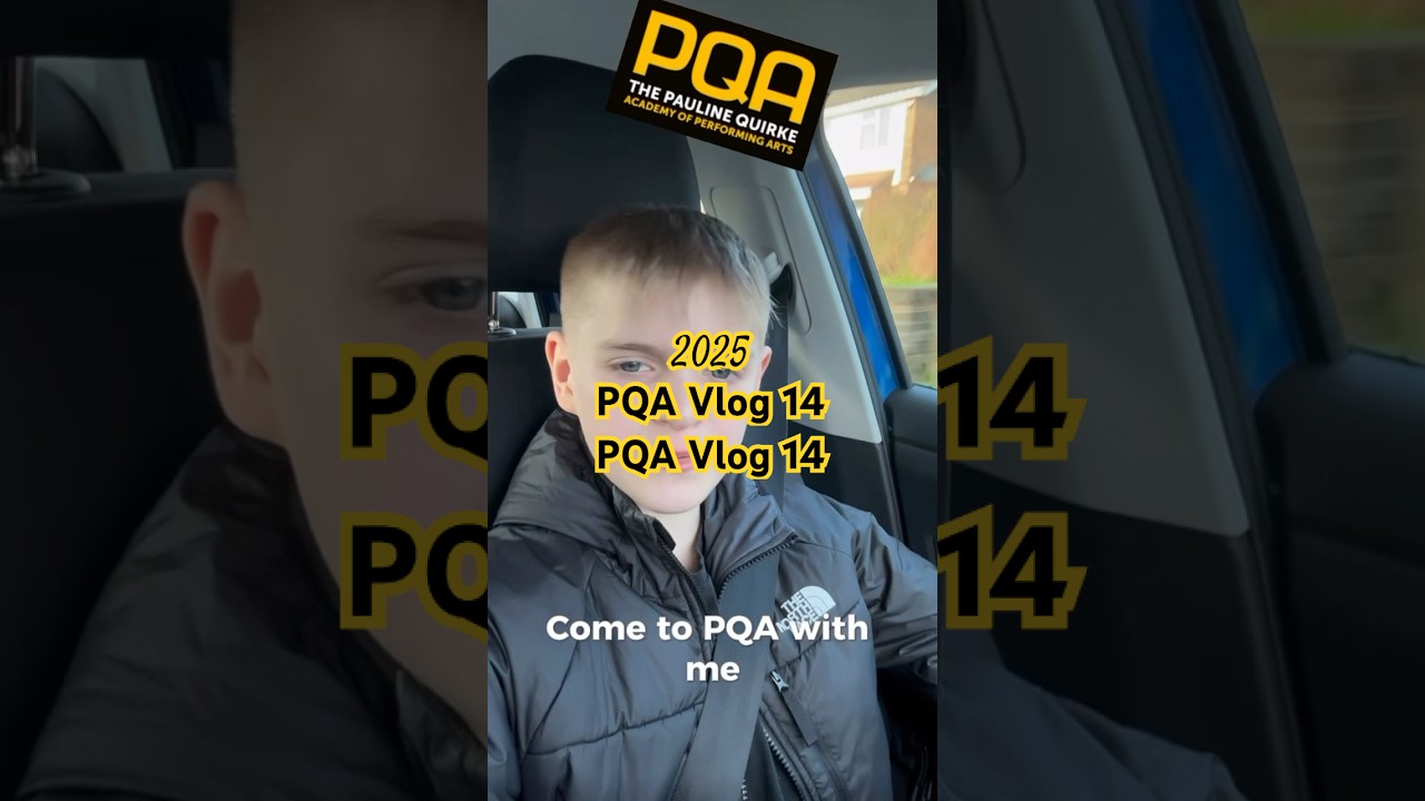 PQA Vlog 14 💛 #pqa 🖤 #theatrekid #musicaltheatre #musicals #foryou #foryoupage #fyp