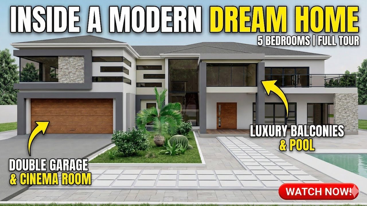 INSIDE A STUNNING MODERN DREAM HOME | 5 Bedroom Luxury Tour #housetour #buildingahouse #luxuryhomes