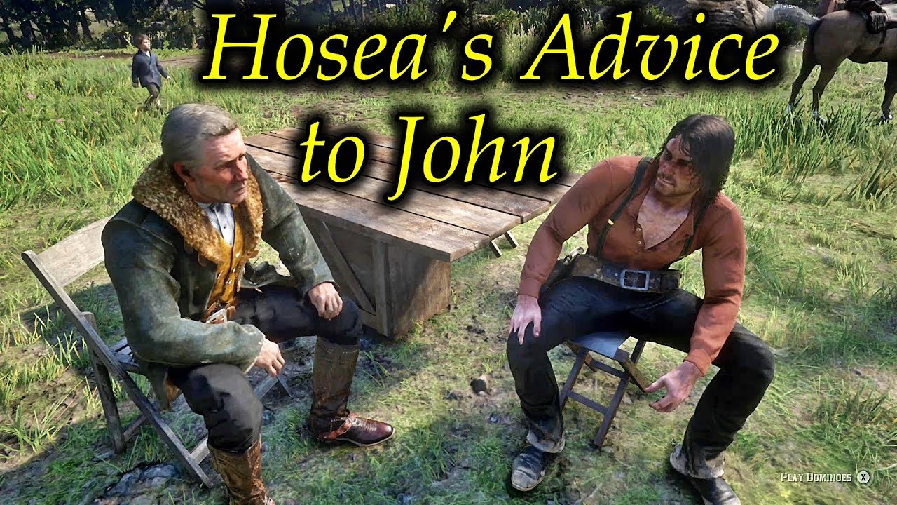 Hosea's Advice to John Marston / Hidden Dialogue / Red Dead Redemption 2
