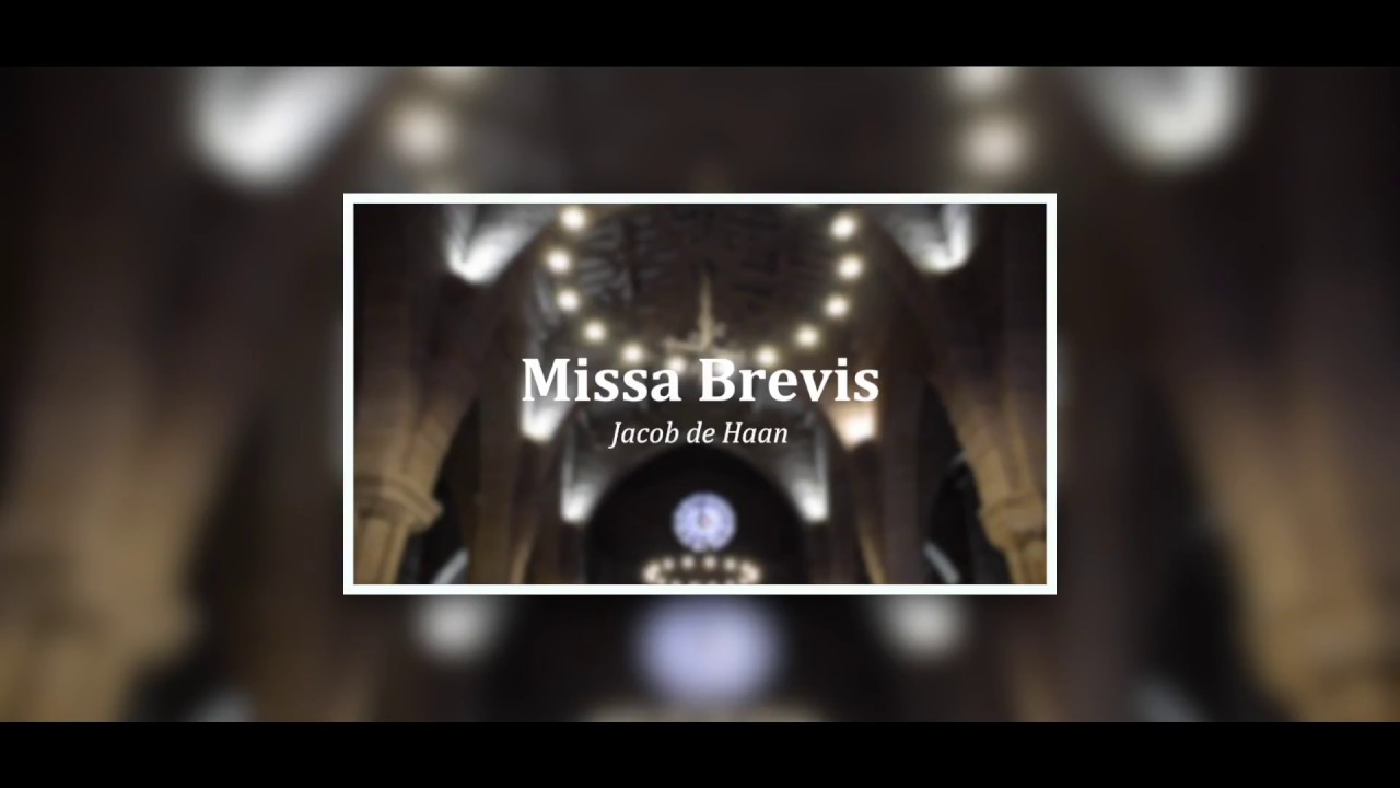 Missa Brevis (1º. Kyrie) - Jacob de Haan