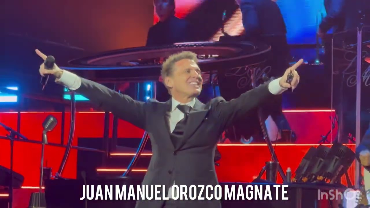 LUIS MIGUEL Dame ARENA CDMX TOUR 2024 21 10 24